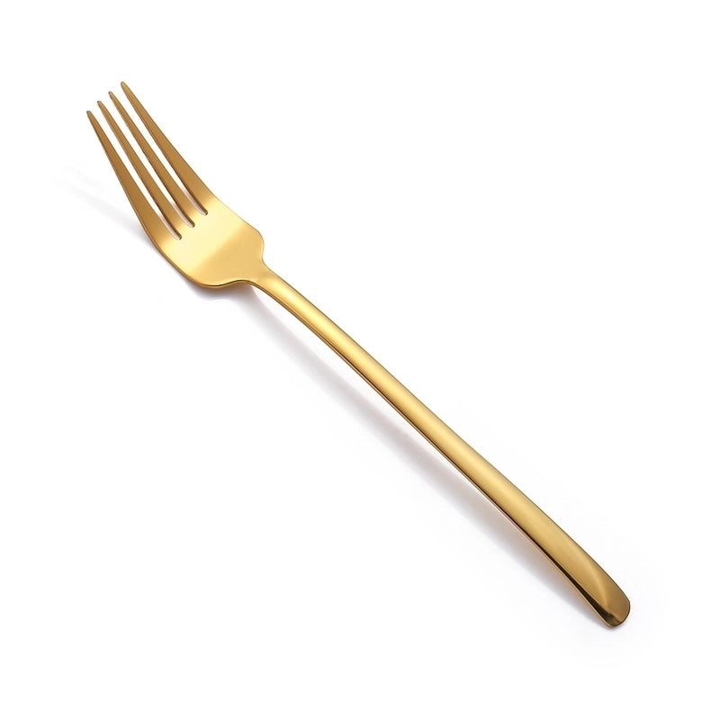 Casual Solid Color Stainless Steel Tableware