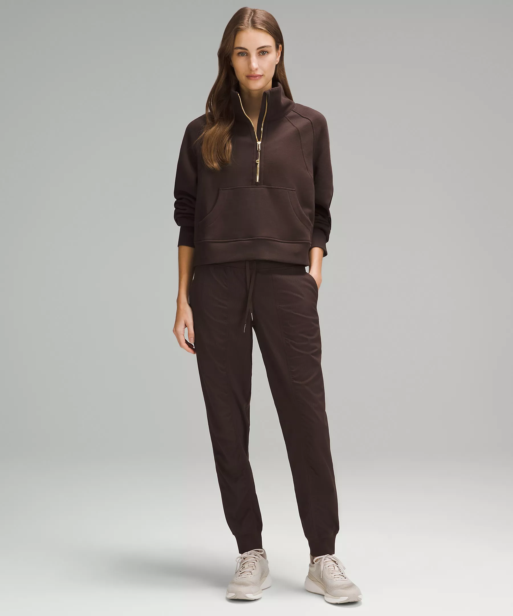 lululemon Scuba Oversized Funnel-Neck Half Zip