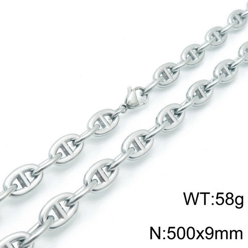 Titanium Steel 18K Gold Plated Fashion
