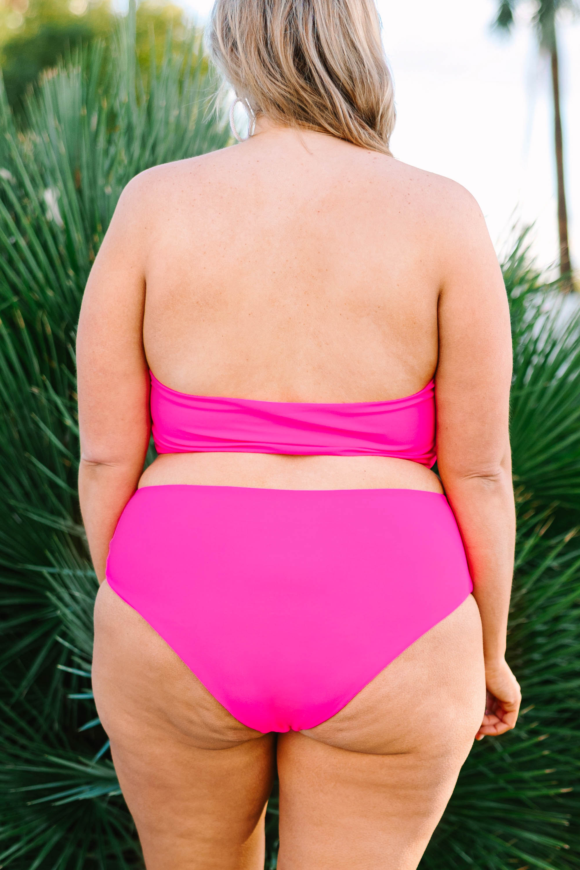 Beach Boo Swim Bottom. Pink