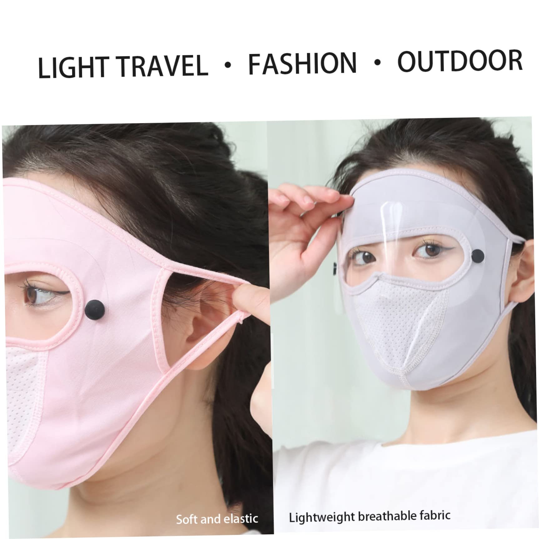 Breathable sun protection windproof mask