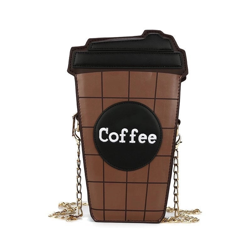 Small Pu Leather Vintage Style Bucket Bag