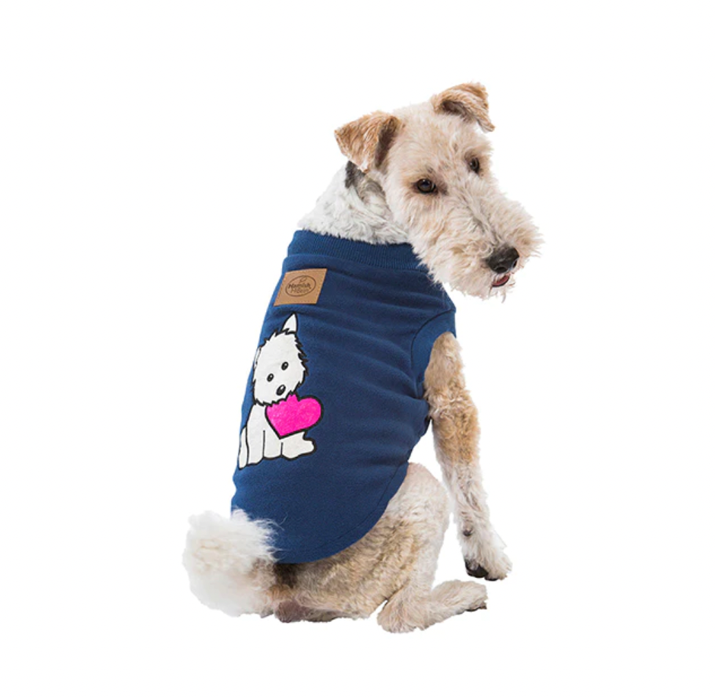 Cute Heart Doggie Pyjamas