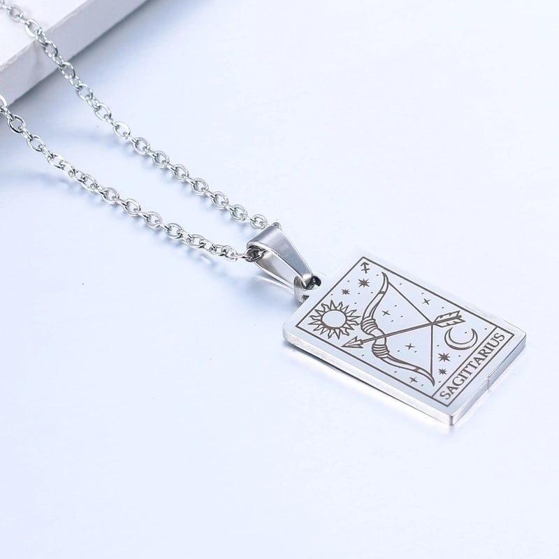 Minimalist Constellation Stainless Steel Plating Necklace