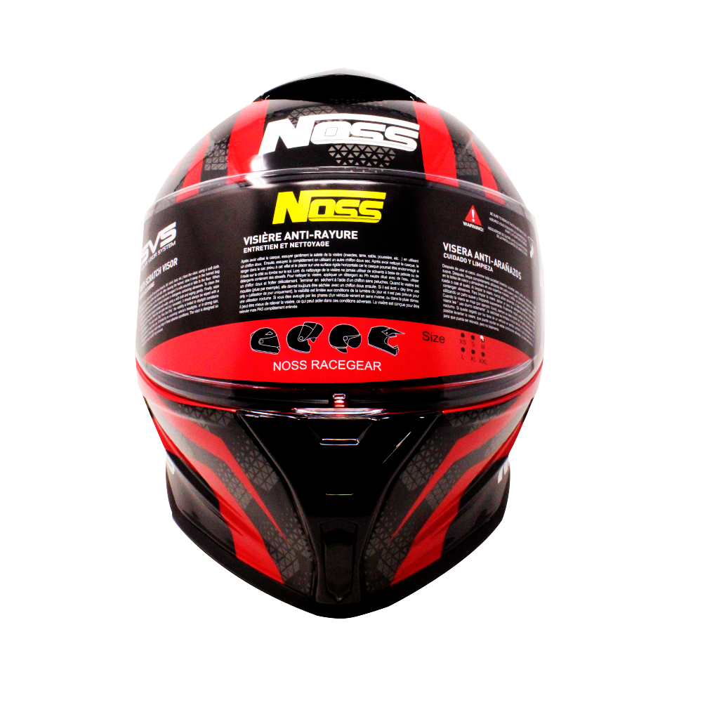 Casco Noss 801 Obsidiana