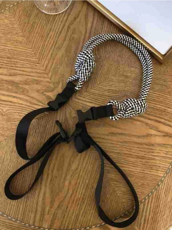 Women's Large Nylon Animal Donuts Basic Classic Style Square Open Shopping Bags