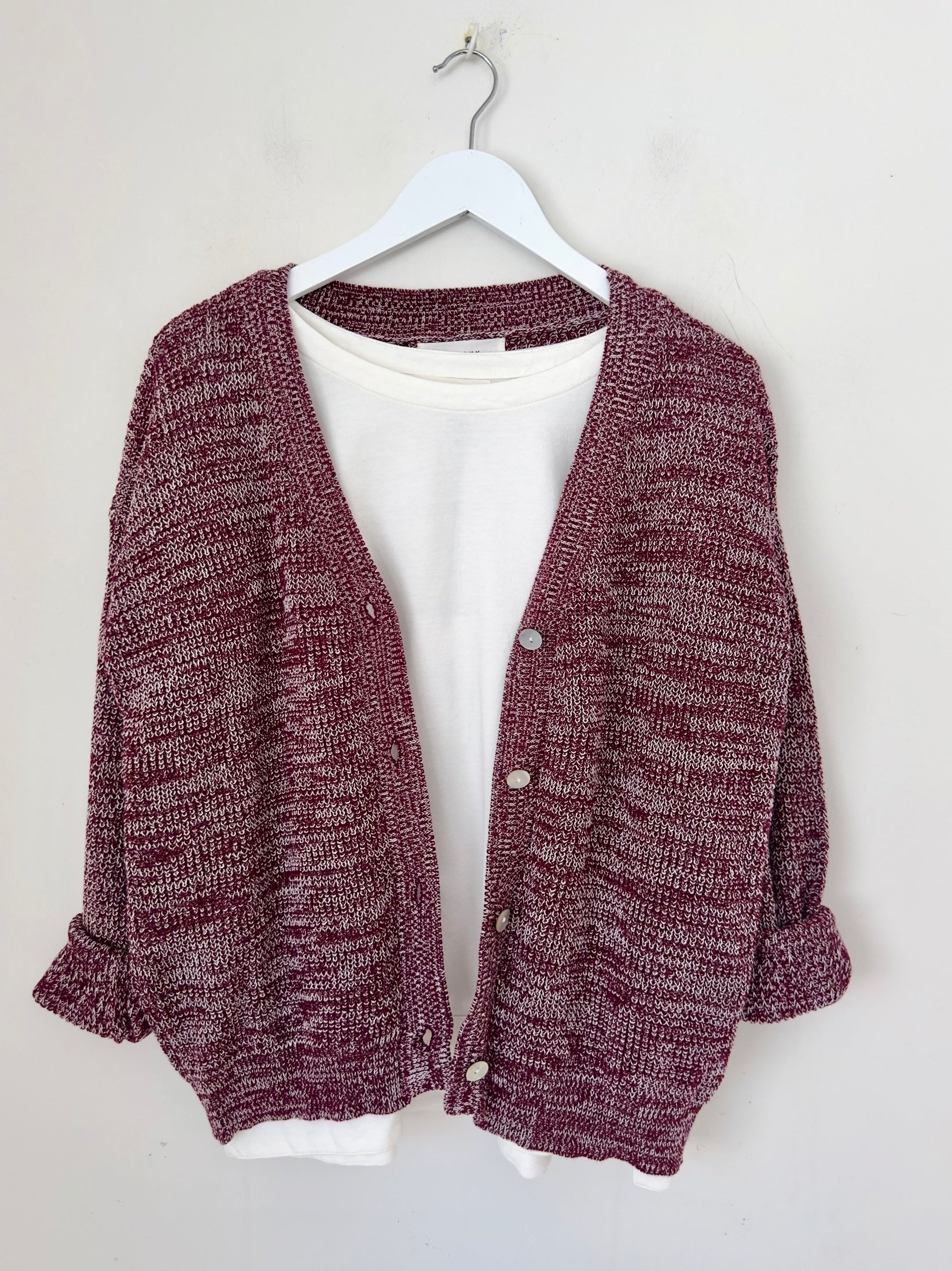 lucas cardi - wine/white blend cotton