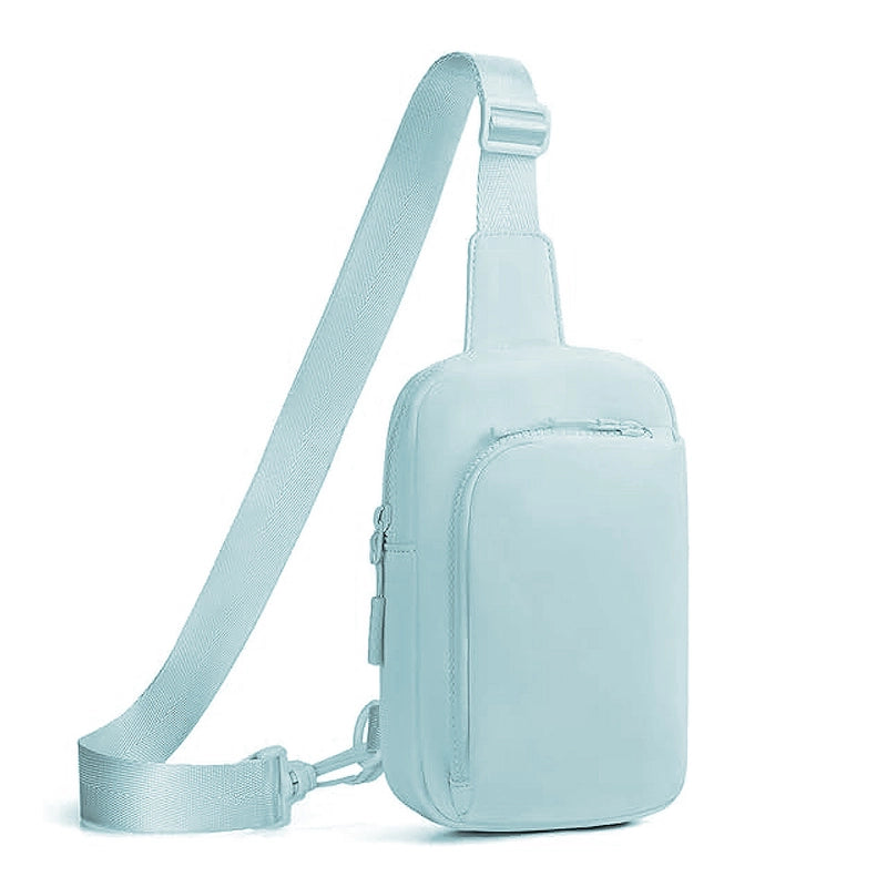 Unisex Basic Solid Color Polyester Waterproof Waist Bags