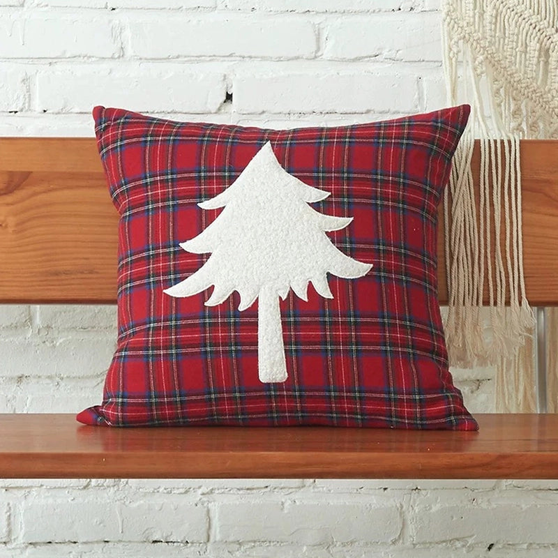Christmas  Tree Polyester Throw Pillow Couch & Sofa Decor