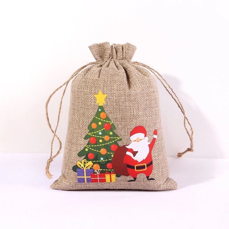 Christmas Linen Christmas House Christmas Tree Santa Claus Cute