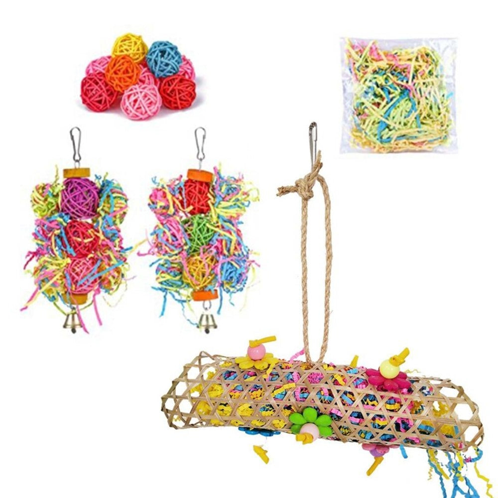 5Pcs Set Bird Shredding Toys