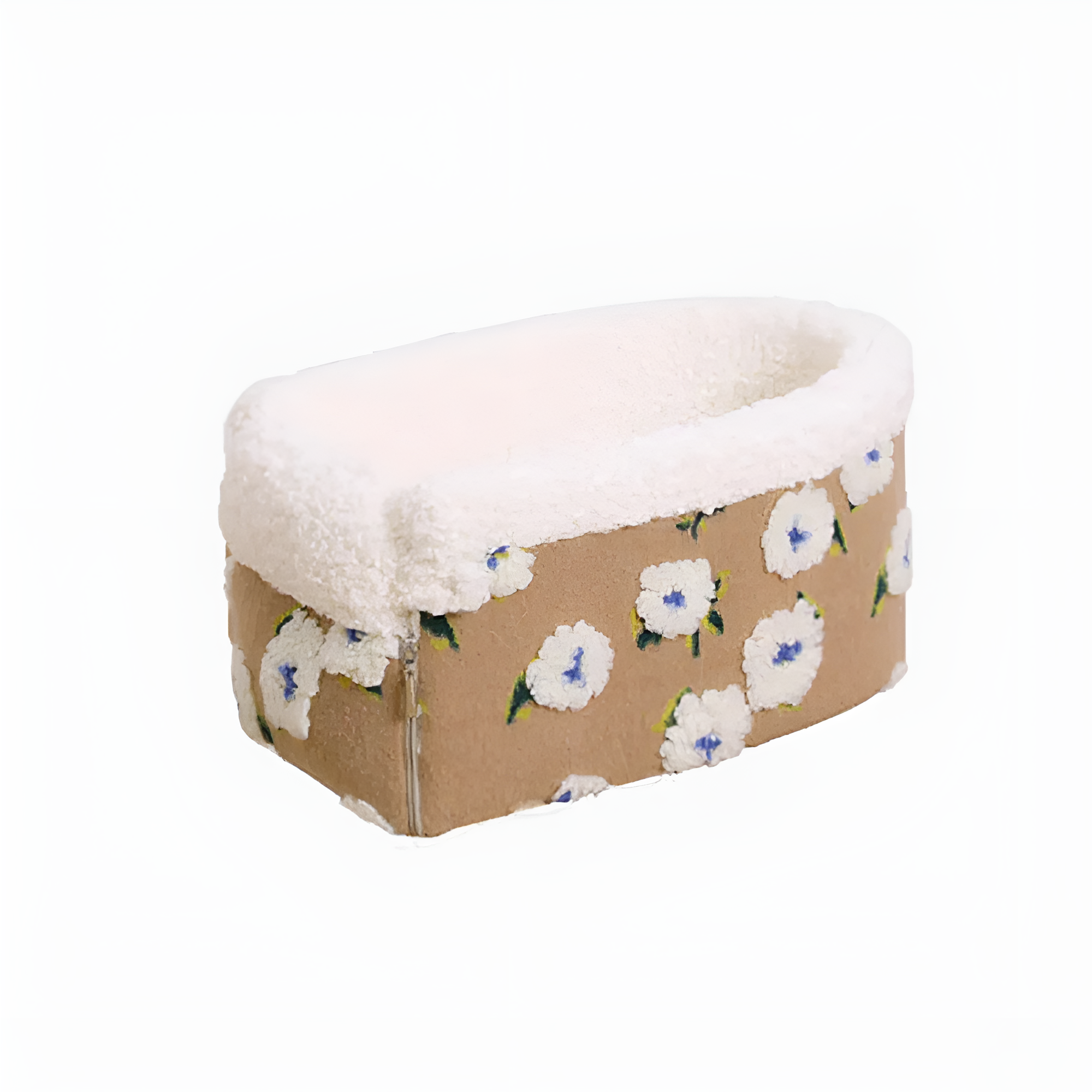 Fluff Floral Car Pet Booster Seat