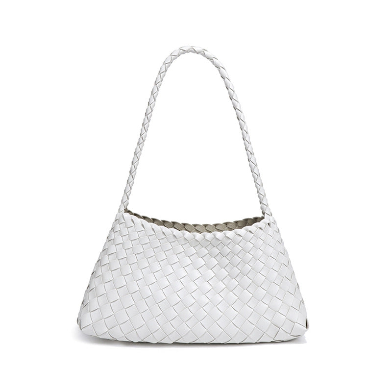 Women's Small Pu Leather Solid Color Streetwear Square String Shoulder Bag