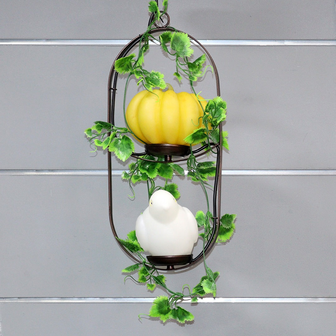 Pumpkin Dove Lamp