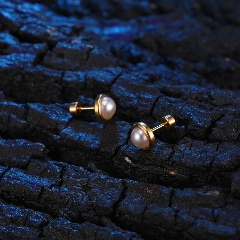 1 Piece Sweet Flower 304 Stainless Steel Ear Studs
