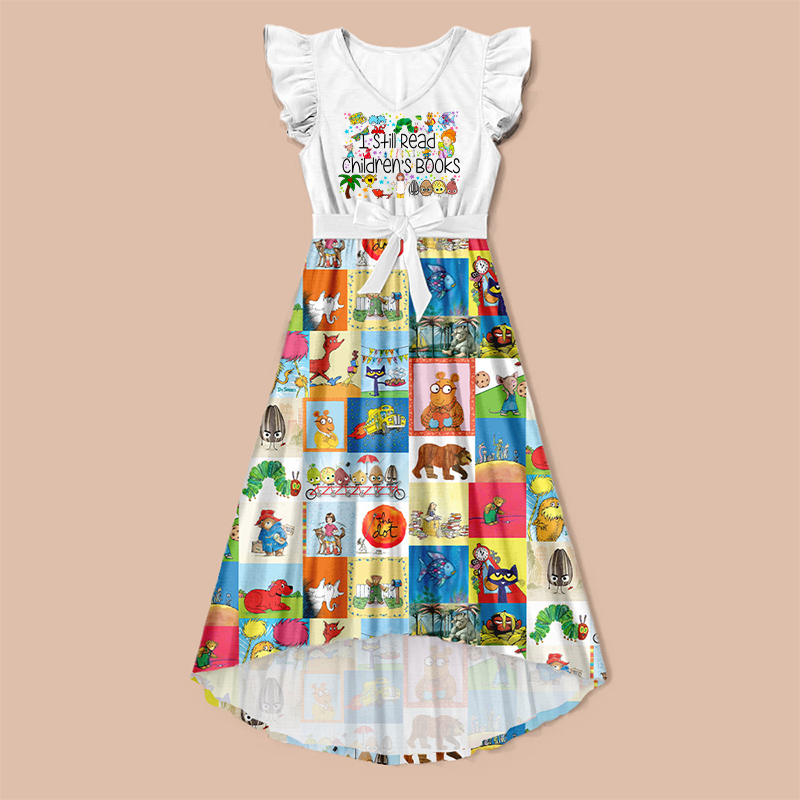 I Still Read Children's Books Teacher One Piece Dress