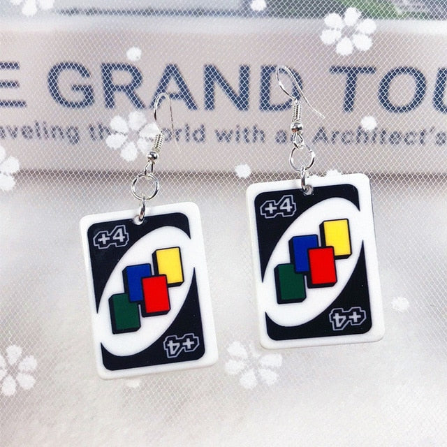 Uno Wildcard Earrings