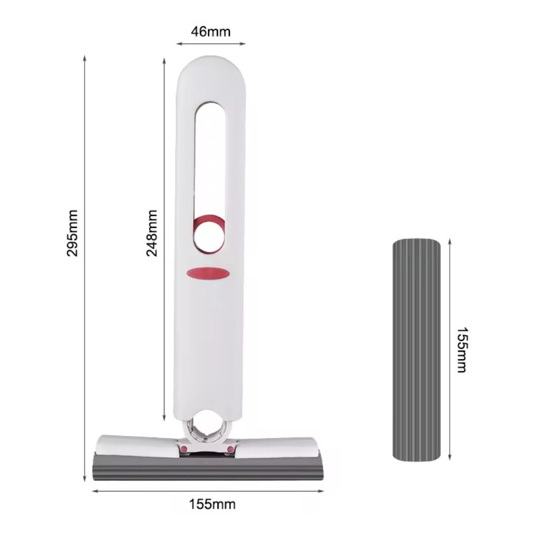 Mini Cleaning Mop. Portable Self-Squeeze Small Mop