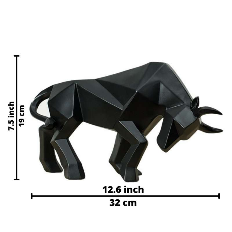 Nordic Bull Sculpture