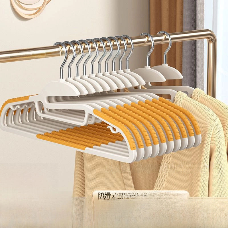 Seamless Hanger Fish Mouth Non-slip Clothes Support Double Health Adult Children's Hanger Clothing Store Hanger