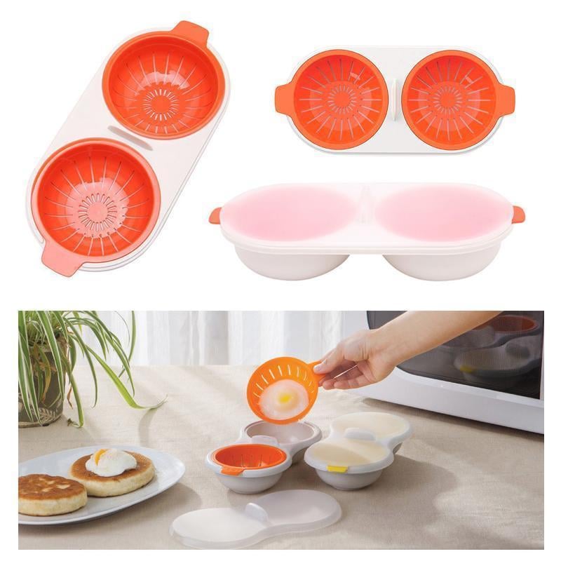 (🔥🔥PROMOTION - BUY 2 GET 1 FREE) Portable Egg Cooker For Microwave