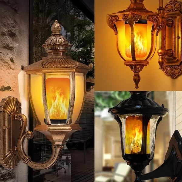 2023 UPGRADE LED FLAME LIGHT BULB With Gravity Sensing Effect Imported from Germany