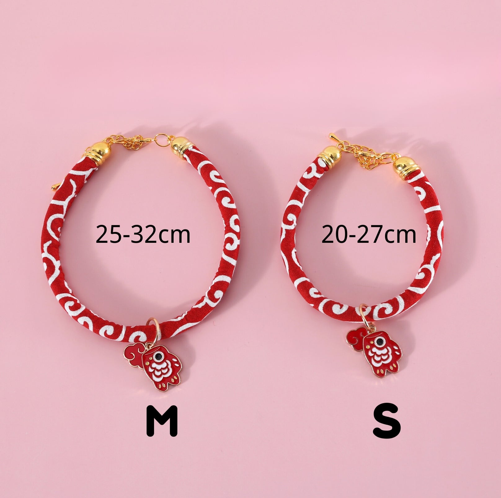 Charming Koi Fish Pendant Collar: Japanese-Styled Adjustable Pet Accessory