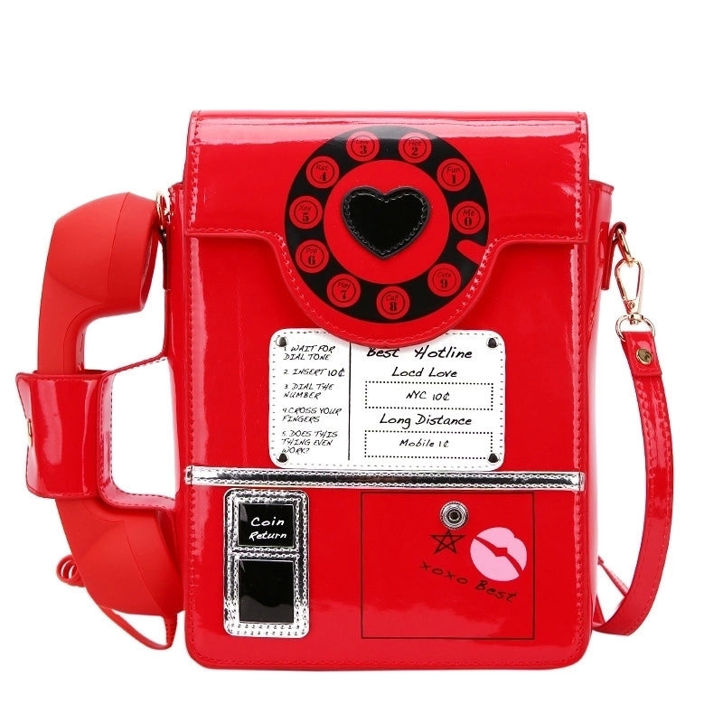 Artificial Leather Fashion Square Bag