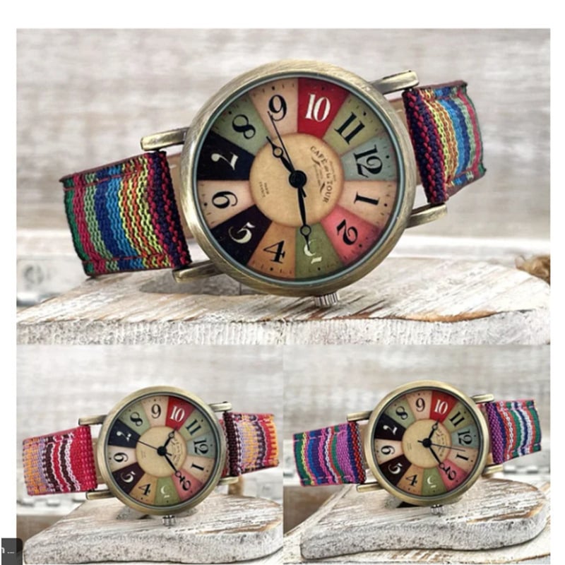 💥🔥Hot SALE 47% OFF-Boho hippie steampunk watch 💯🔥