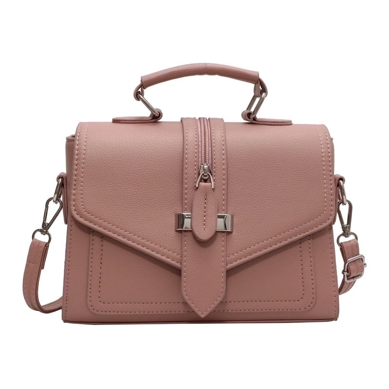 Women's Small All Seasons Pu Leather Classic Style Handbag