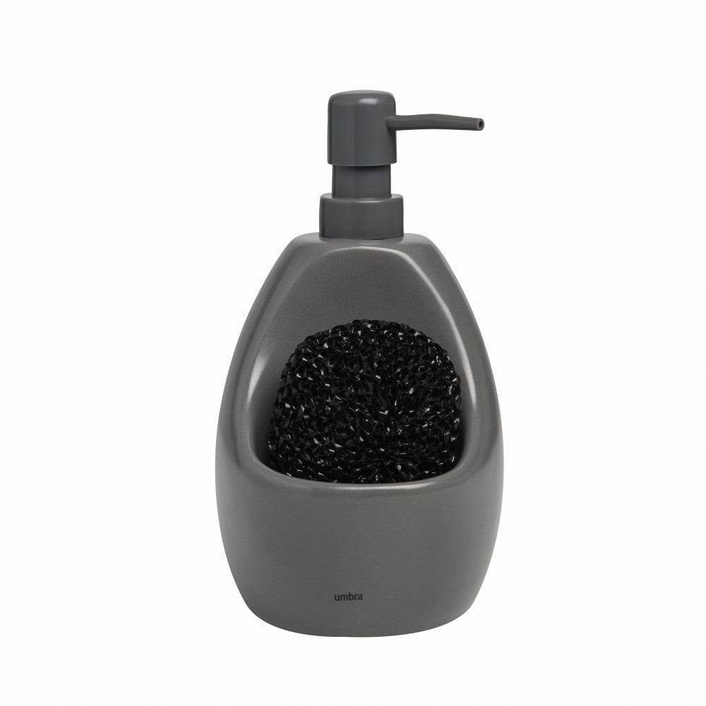 Joey Kitchen Soap Pump with Scrub - Charcoal