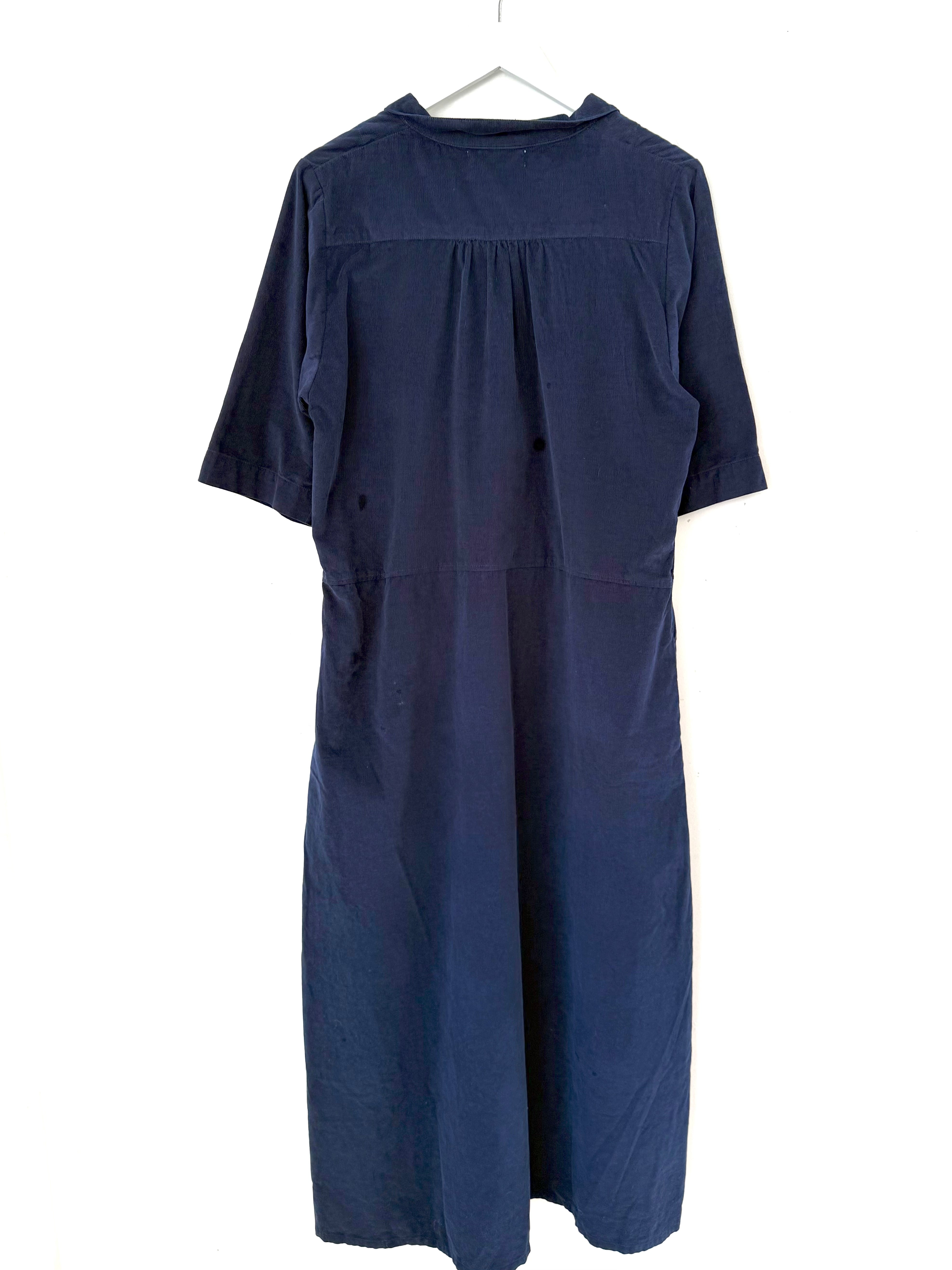 bridget dress - indigo cord