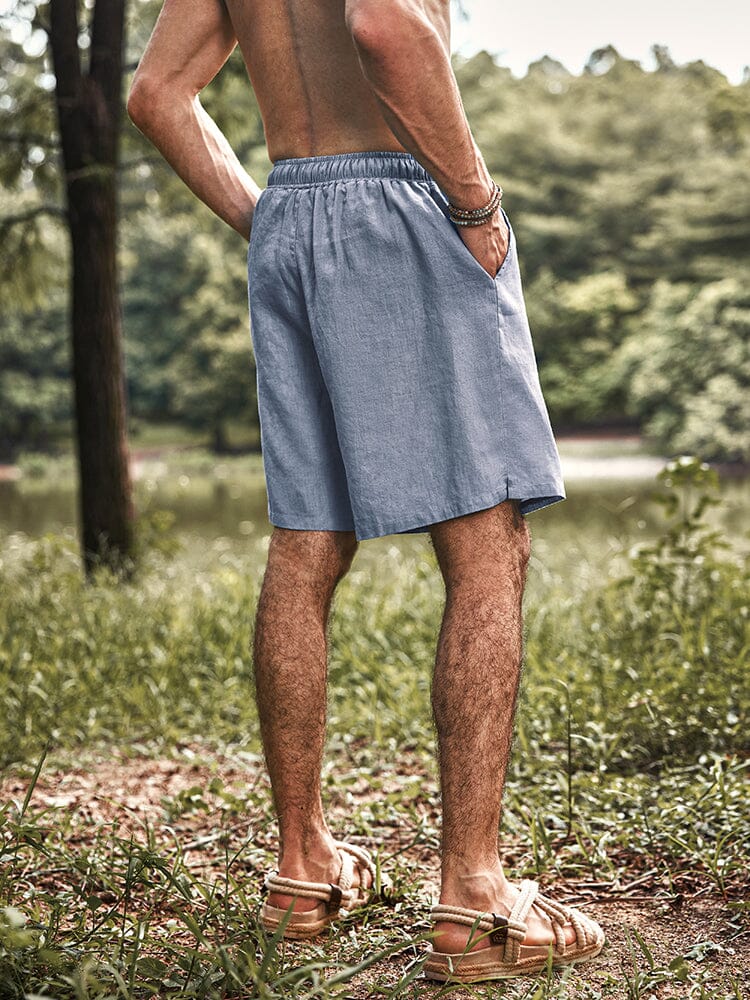 Eco-friendly 100% Linen Shorts