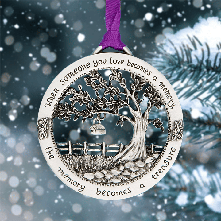 🎁Last Day Promotion- SAVE 49%⇝💓 When Someone You Love Becomes a Memory Life Tree Memorial Ornament