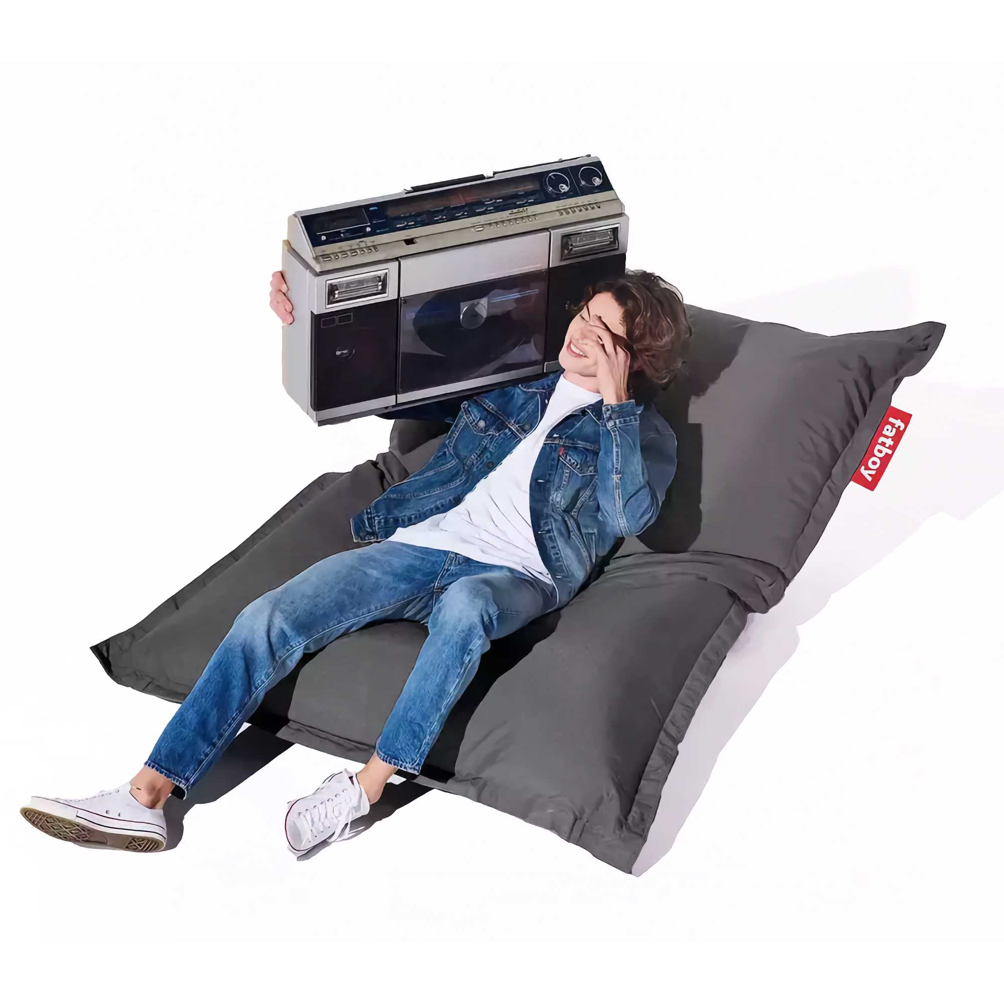 Fatboy Original Outdoor beanbag. Rock grey