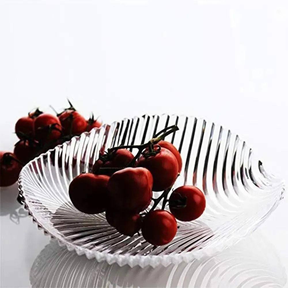 Mambo Glass Serving Plate Medium