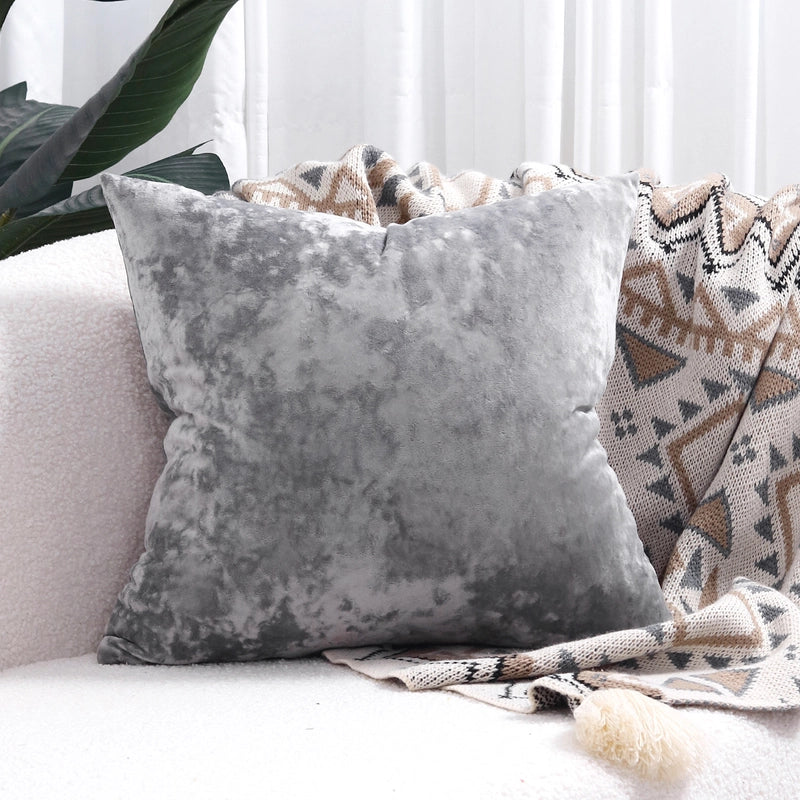 Casual Solid Color Polyester Pillow Cases