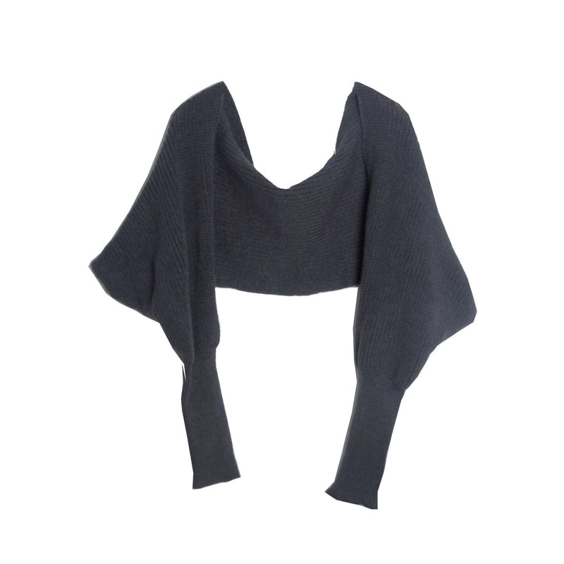 Unisex Casual Minimalist Solid Color Acrylic Shawl