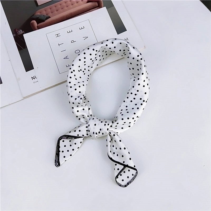 New Spring And Autumn Summer Small Silk Scarf Small Square Towel Women's Professional Variety Decorative Printed Scarf Scarf