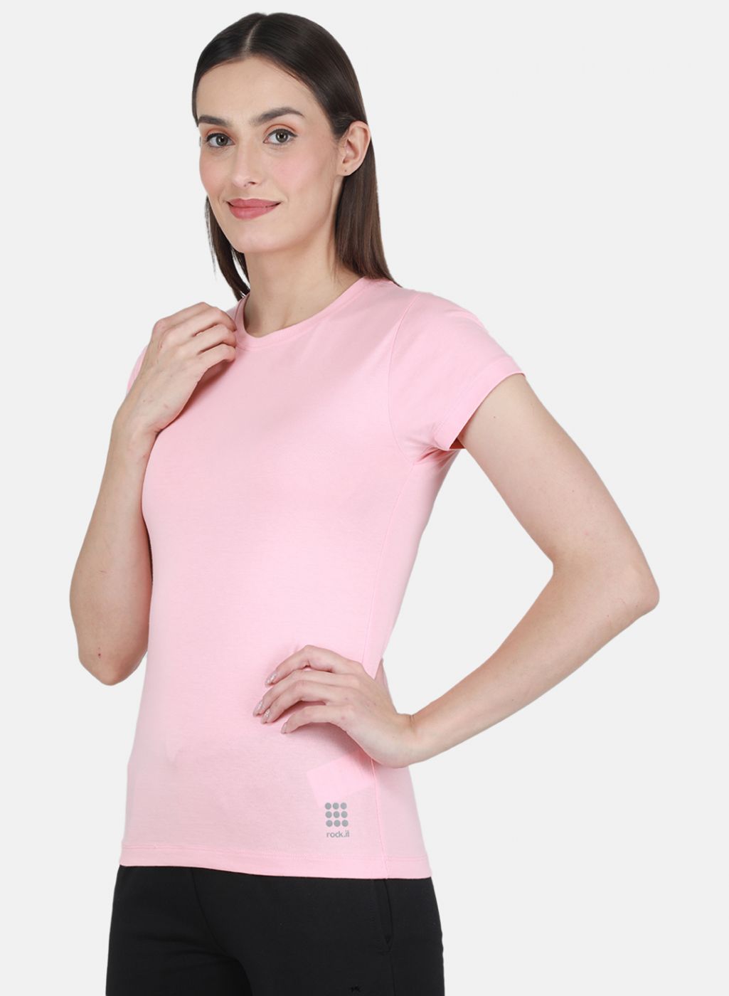 Rock-it Women Peach Solid Top