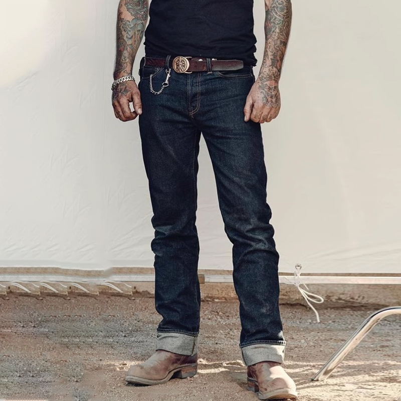 Military Vintage 16.5oz Slim Straight Jeans