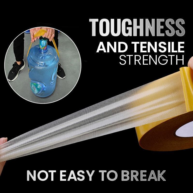 🔥Hot Sale-50% Off🔥Strong Adhesive Double-sided Gauze Fiber Mesh Tape