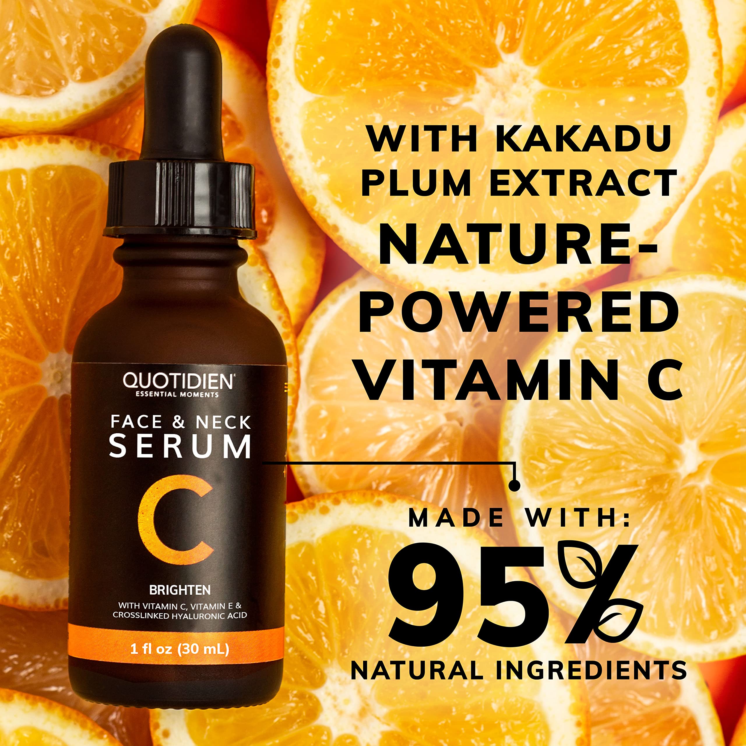 Serum Vitamina C + Acido Hialuronico Skin Care Suero Facial Quotidien 30ml