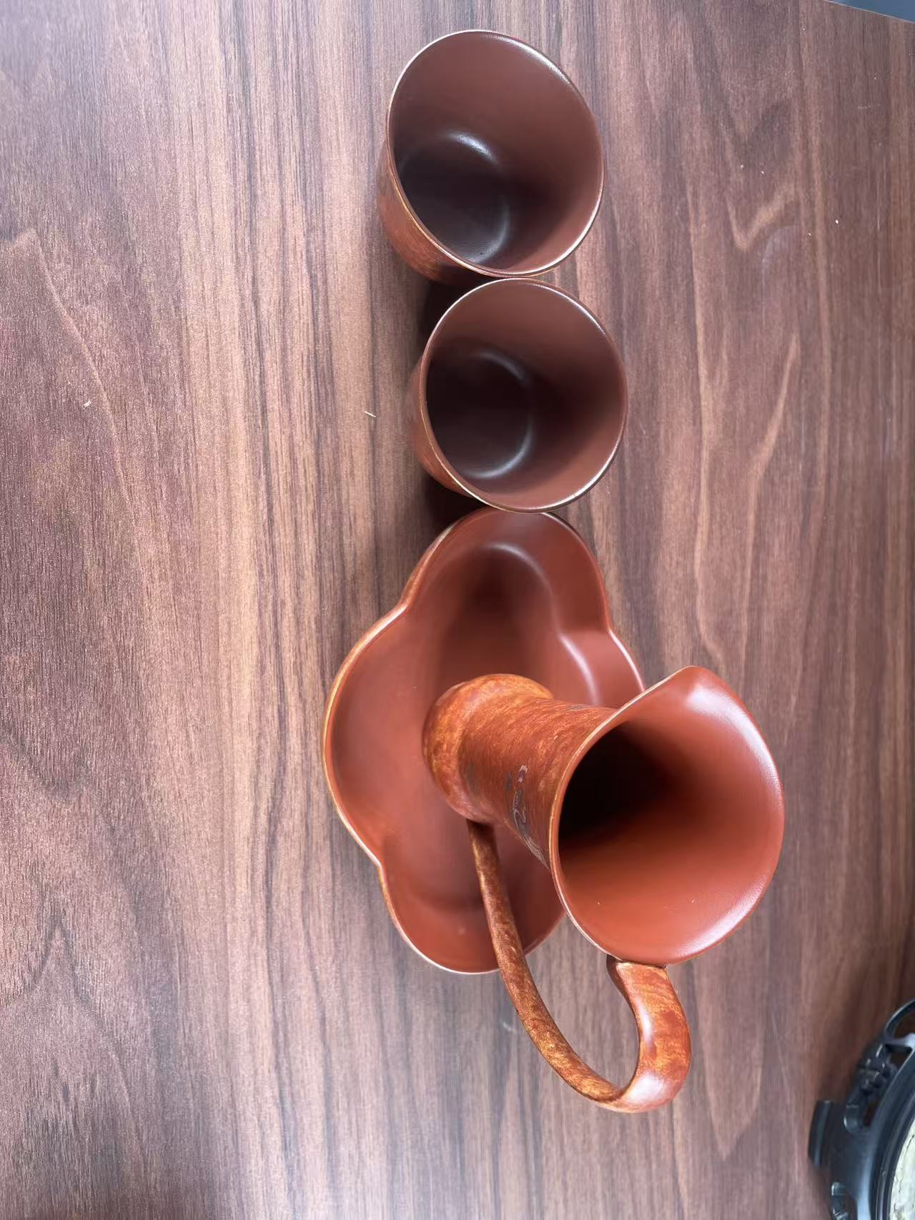 Yixing purple clay set