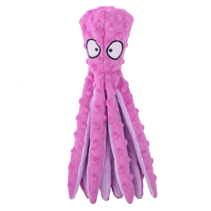 Fashion Plush Octopus Pet Toys