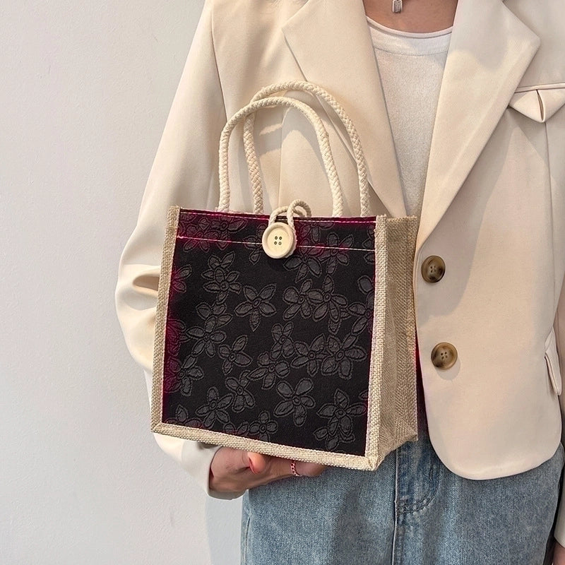 Women's Small All Seasons Canvas Vintage Style Square Bag