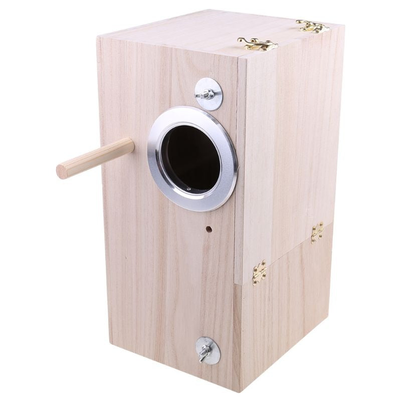 Wooden Bird Breeding Box