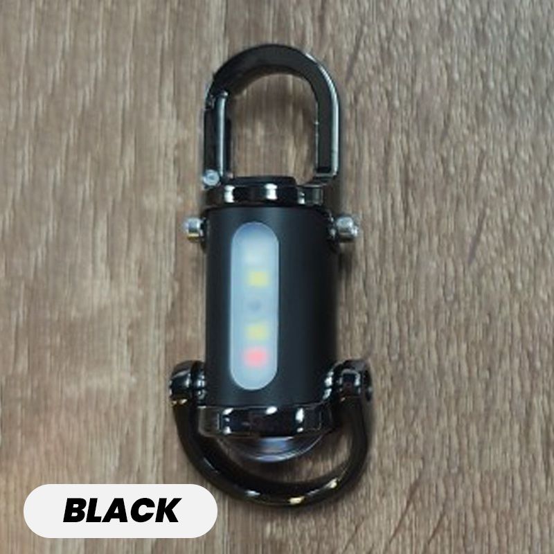 ✨ 1200LM Mini Keychain Flashlight - Super Bright & Waterproof for Emergency, Camping, or Night Work 🚨🔑