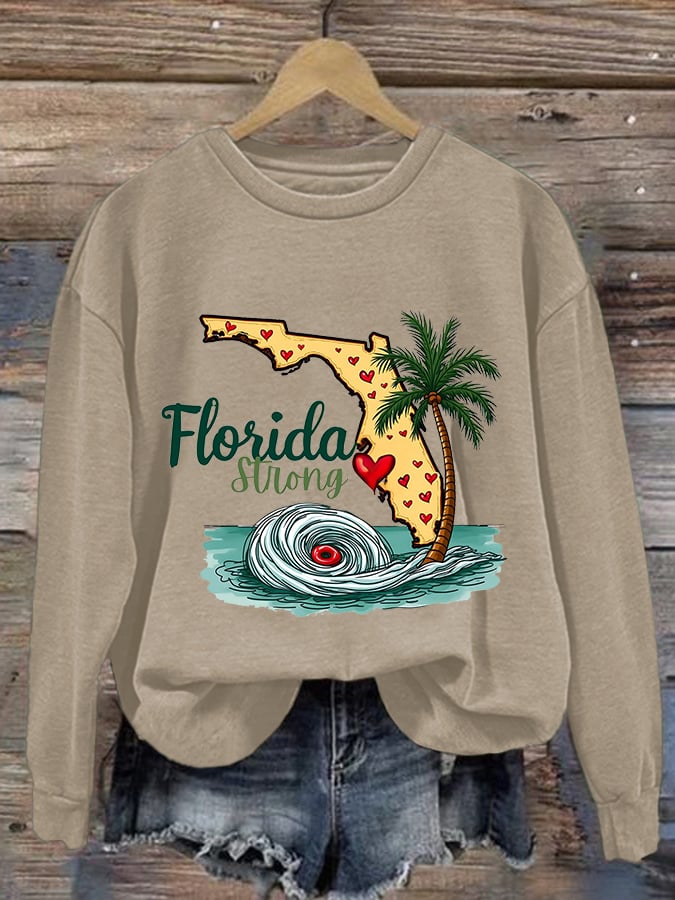Women's Florida Strong Printed Sweatshirt