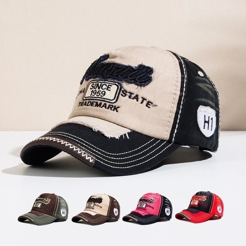Unisex Embroidery Letter Embroidery Curved Eaves Baseball Cap